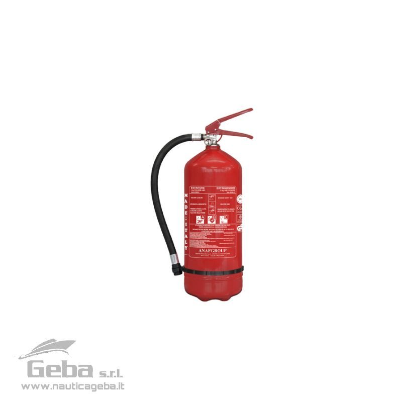Omologati MED (Marine Equipment) 0029. Bombola in lega di alluminio inossidabile, regolamentari per il diporto e la maR.I.Na. mercantile in tutte le nazioni aderenti alle normative SOLAS. Completi di supporto. Validi per diporto e mercantile. Estintori barca omologati Med nautica