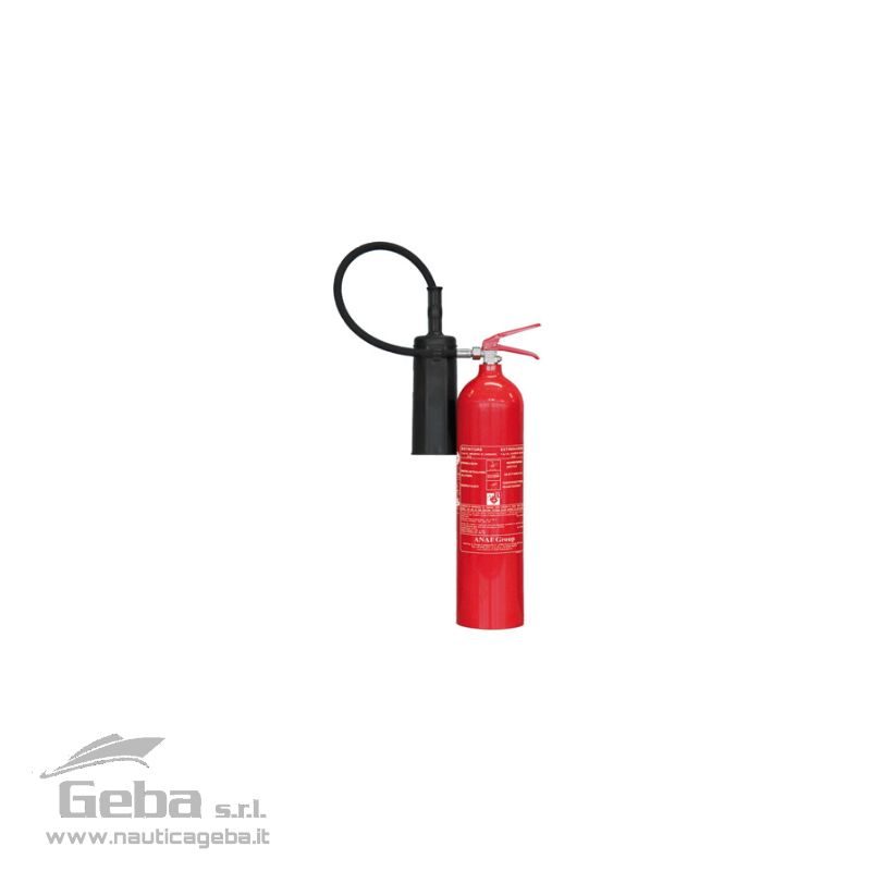 Omologati MED (Marine Equipment) 0029. Bombola in lega di alluminio inossidabile, regolamentari per il diporto e la maR.I.Na. mercantile in tutte le nazioni aderenti alle normative SOLAS. Completi di supporto. Validi per diporto e mercantile. Estintori barca omologati Med co2