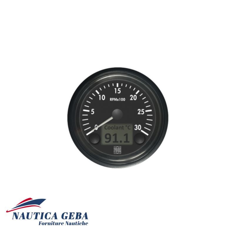 Contagiri Multifunzione Ingresso NMEA2000 Ø85mm 0-3000rpm