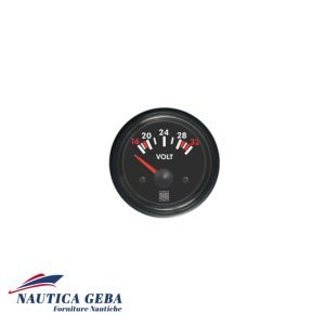 Voltmetro 16-32v Illuminazione Bianca