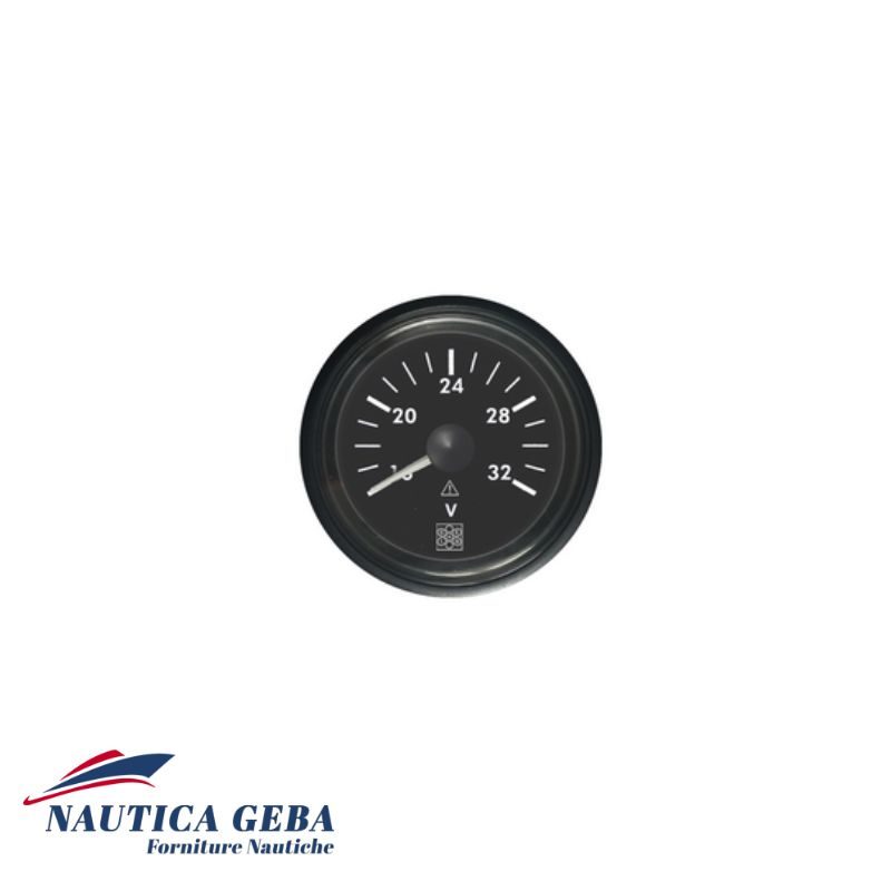 Voltmetro Ingresso CAN Bus Ø52mm 16-32V Voltmetro Ingresso CAN Bus Ø52mm 16-32V