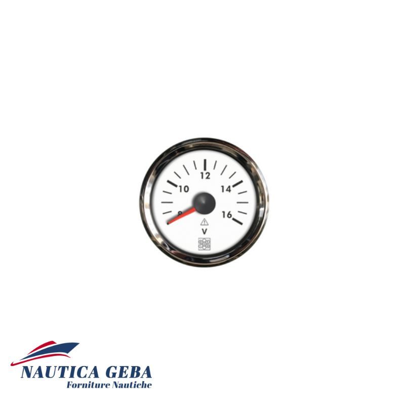 Voltmetro Ingresso CAN Bus Ø52mm 8-16V Voltmetro Ingresso CAN Bus Ø52mm 8-16V