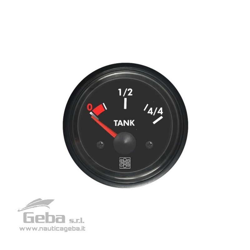 Strumenti livello carburante 0-44 Tank ingresso 300-10Ω 12V illuminazione bianca Strumenti livello carburante 0-44 Tank ingresso 300-10Ω 12V illuminazione bianca