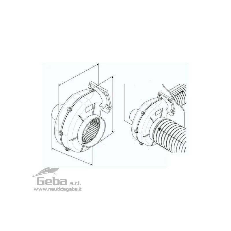Aspiratori centrifughi flangiati di altissima qualità a servizio continuo per locali motore e sentine. Cassa in ABS rinforzato e motore stagno. Montaggio a parete con flangia.
Certificati CE a norme ISO 9097 Marine/ISO 8846/ISO 10133/EN 55014 e in accordo con N.M.M.A USCG 183.410. Aspiratori centrifughi flangiati