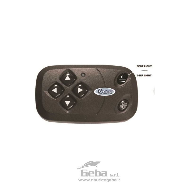 Faro orientabile con pannello di controllo cablato impermeabile con rotazione 360° x 70° alto/basso. Bulbo stagno allo XENON per una luce 7 volte più luminosa di un faro normale.
Dimensioni: Lungh.350 mm - Largh.260 mm - H.320 mm.
Comando wireless opzionale con ricevitore e trasmettitore plug and play fino a 35 m. Se installato, sostituisce il pannello controllo cablato. Per mantenere entrambi, è necessario acquistare il pannello doppia stazione. Faro orientabile con pannello di controllo cablato impermeabile 1224 v barca