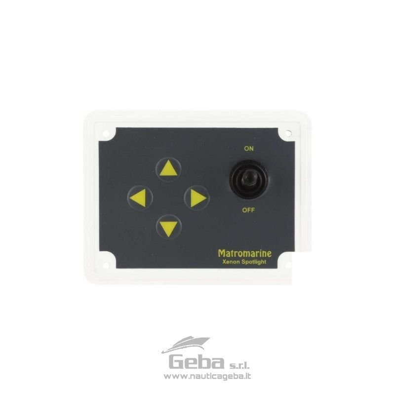 Faro orientabile con pannello di controllo cablato impermeabile con rotazione 360° x 70° alto/basso. Bulbo stagno allo XENON per una luce 7 volte più luminosa di un faro normale.
Dimensioni: Lungh.350 mm - Largh.260 mm - H.320 mm.
Comando wireless opzionale con ricevitore e trasmettitore plug and play fino a 35 m. Se installato, sostituisce il pannello controllo cablato. Per mantenere entrambi, è necessario acquistare il pannello doppia stazione. Faro orientabile con pannello di controllo cablato impermeabile