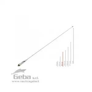 Antenna per vhf marino Glomex in Acciaio Inox