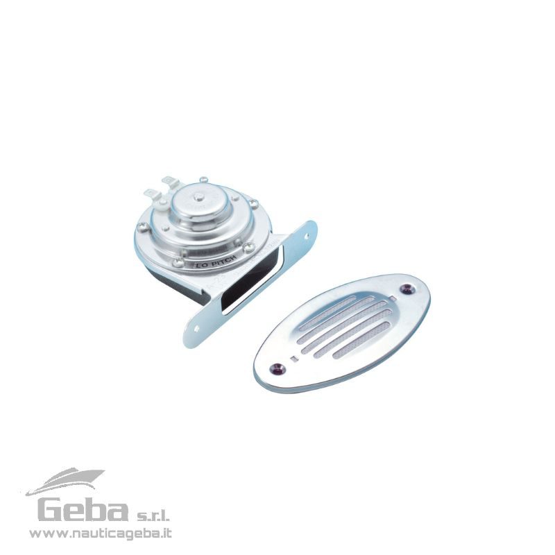 Tromba elettrica da incasso a scomparsa 12V inox Tromba elettrica da incasso a scomparsa 12V inox