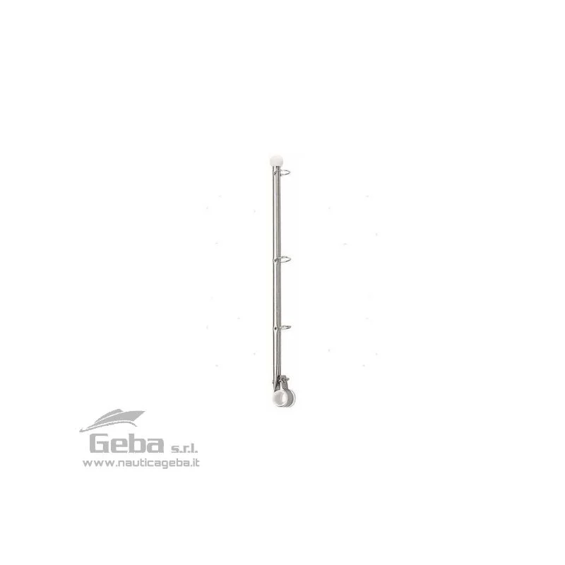 Asta porta bandiera portabandiera in acciaio inox Asta porta bandiera portabandiera in acciaio inox