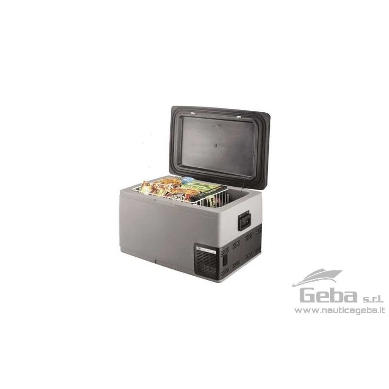 Frigo/Freezer portatile con compressore Danfoss bitensione 12/24V.
Temperatura interna regolabile tra +10° e -20°C. Consumo 45W. Frigo barca Freezer portatile con compressore Danfoss bitensione 1224V 65l