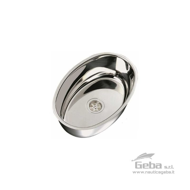 Lavello ovale in Acciaio Inossidabile lucido.
Da completare con piletta ø 50 mm. LAVELLO OVALE INOX LUCIDO