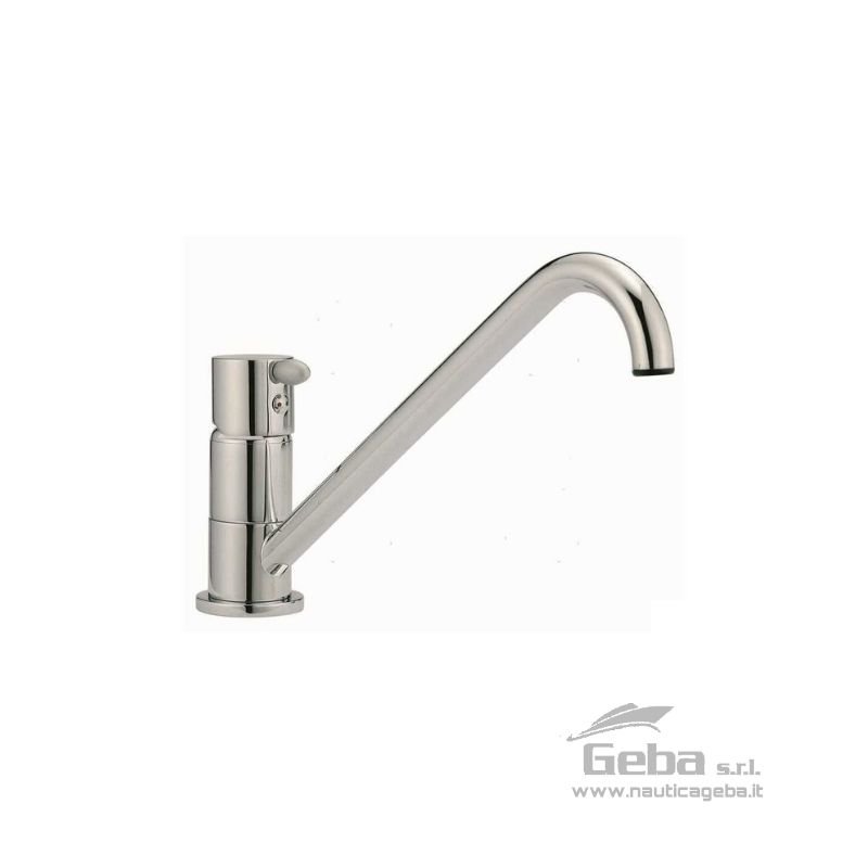 Miscelatore per lavello con canna girevole. Miscelatore per lavello con canna girevole.