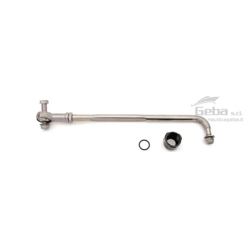 Barra di rinvio regolabile in acciaio Inox per motori fuoribordo Mercury e Johnson/Evinrude adatto ai sistemi di guida e timoneria della barca. Accessori nautici barra di rinvio regolabile in acciaio inox motori Mercury e Johnson Evinrude timoneria barca nautica