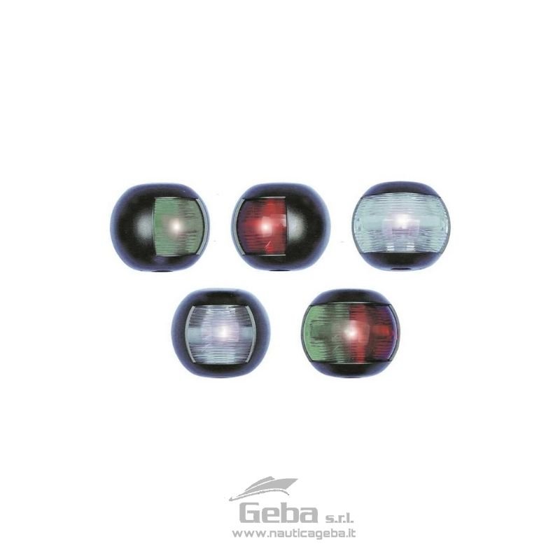 Fanali di navigazione compatti piatti. Corpo in Plastica Nera.
Dimensioni 70 x H63 mm. FANALI (R.I.NA.) MIDI FLAT BLACK