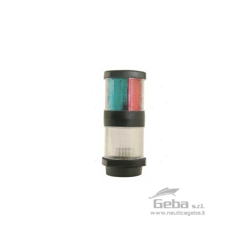 Fanale LED 360° tricolore e di fonda per imbarcazioni fino a 12 metri. Fanale LED 360° tricolore e di fonda per imbarcazioni fino a 12 metri.