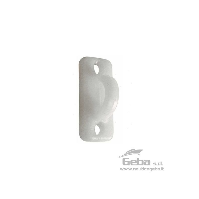 Gancetto verticale in Nylon in confezione da 10 pezzi. Gancetto verticale in Nylon in confezione da 10 pezzi.
