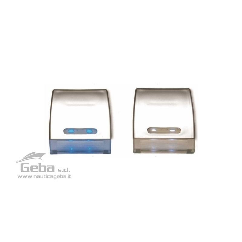 Luce LED a fissaggio esterno verticale o orizzontale senza incasso, impermeabile (IP67) per interni ed esterni. Corpo in Tecnopolimero, viti in Acciaio Inox.
Voltaggio universale 12/24V. Luce LED a fissaggio esterno verticale o orizzontale senza incasso, impermeabile (IP67) per interni ed esterni. Corpo in Tecnopolimero, viti in Acciaio Inox. Voltaggio universale 12/24V.