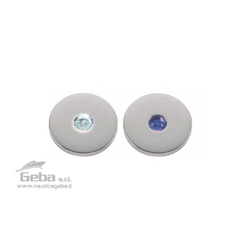 Luce LED a incasso impermeabile (IP67) per interni ed esterni.
Corpo in Ottone Cromato, viti in Acciaio Inox.
Voltaggio universale 1224V. Luce LED a incasso impermeabile (IP67) per interni ed esterni. Corpo in Ottone Cromato, viti in Acciaio Inox. Voltaggio universale 1224V.