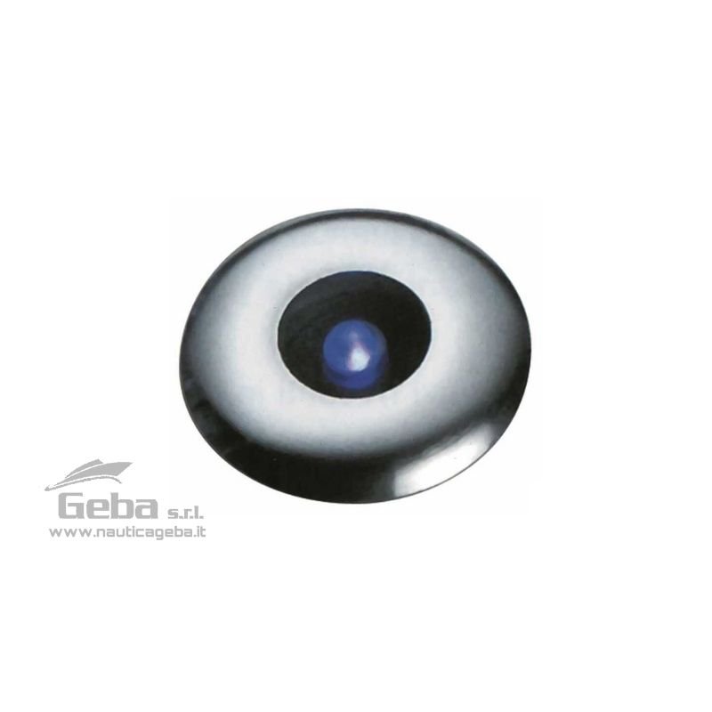 Luce LED a incasso impermeabile (IP67) per interni ed esterni.
Corpo in Ottone Cromato, viti in Acciaio Inox.
Voltaggio universale 12/24V. Luce LED a incasso impermeabile (IP67) per interni ed esterni BLU