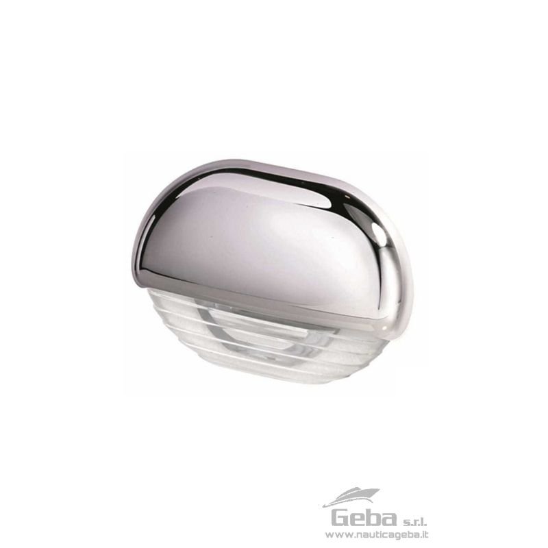 Luce di cortesia Hella Easy Fit completamente stagna IP67 per installazioni esterne ed interne. Angolo di illuminazione a 30° ideale per gradini, scale, gavoni, passaggi, attrezzature, segnali e interruttori. Cassa in polimero antiurto cromato resistente raggi UV, lenti in acrilico anti-shock e componenti antivibrazione sigillati resistenti alla corrosione. Precablate con 10 cm di cavo marino. Consumo ridotto 0,5W con luce naturale 5000 K°. Luce di cortesia Hella Easy Fit hella marine bianco