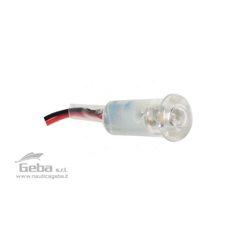 Luce di cortesia LED bianca a incasso con corpo in Plastica. Luce intensa, minimi consumi e massima durata. Luce di cortesia LED bianca a incasso con corpo in Plastica. Luce intensa, minimi consumi e massima durata.