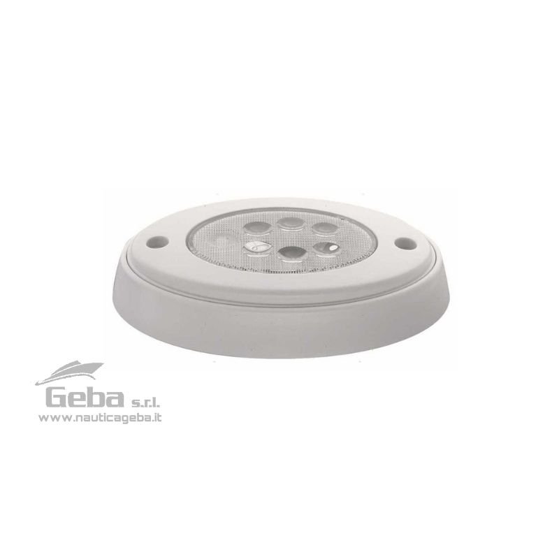 Plafoniera LED 12V con corpo in Plastica Bianca. Si aziona premendo la lente.
Consumo ridotto e massima durata. Luce bianca calda 3000 K°. Plafoniera LED 12V con corpo in Plastica Bianca. Si aziona premendo la lente. Consumo ridotto e massima durata. Luce bianca calda 3000 K°.