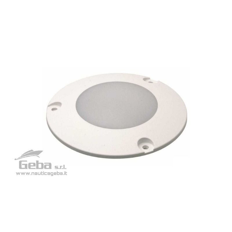 Plafoniera a incasso LED 12V impermeabile IP67 in ABS con lente in Policarbonato.
Si può usare come luce da pozzetto, da poppa, da banchina o da Fly Bridge.
Consumo ridotto 2W. Luce bianca calda 3000 K°. Plafoniera a incasso LED 12V impermeabile IP67 in ABS con lente in Policarbonato. Si può usare come luce da pozzetto, da poppa, da banchina o da Fly Bridge. Consumo ridotto 2W. Luce bianca calda 3000 K°.