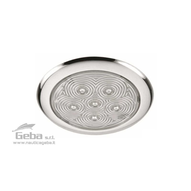 Plafoniere LED 12V a basso profilo in Acciaio Inox.
Consumo ridotto e massima durata. Luce bianca calda 3000 K°. Plafoniere LED 12V a basso profilo in Acciaio Inox. Consumo ridotto e massima durata. Luce bianca calda 3000 K°.