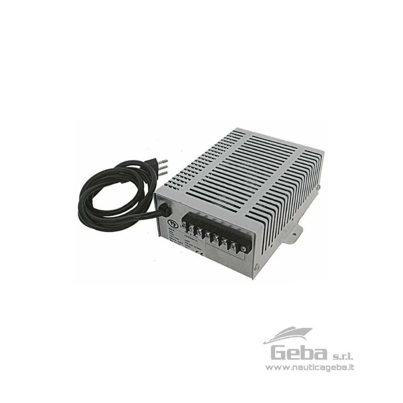 Alimentatore che consente di utilizzare frigoriferi a corrente continua a doppia tensione 12/24V con la tensione di rete da 220V. Con circuito elettronico protezione sovraccarichi. Non compatibile per frigoriferi con alimentazione solo a 12V. ALIMENTATORE 220V