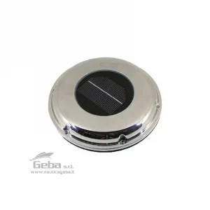 Aeratore solare per barca inox