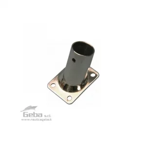 Base quadra 60° in Acciaio Inox stampato