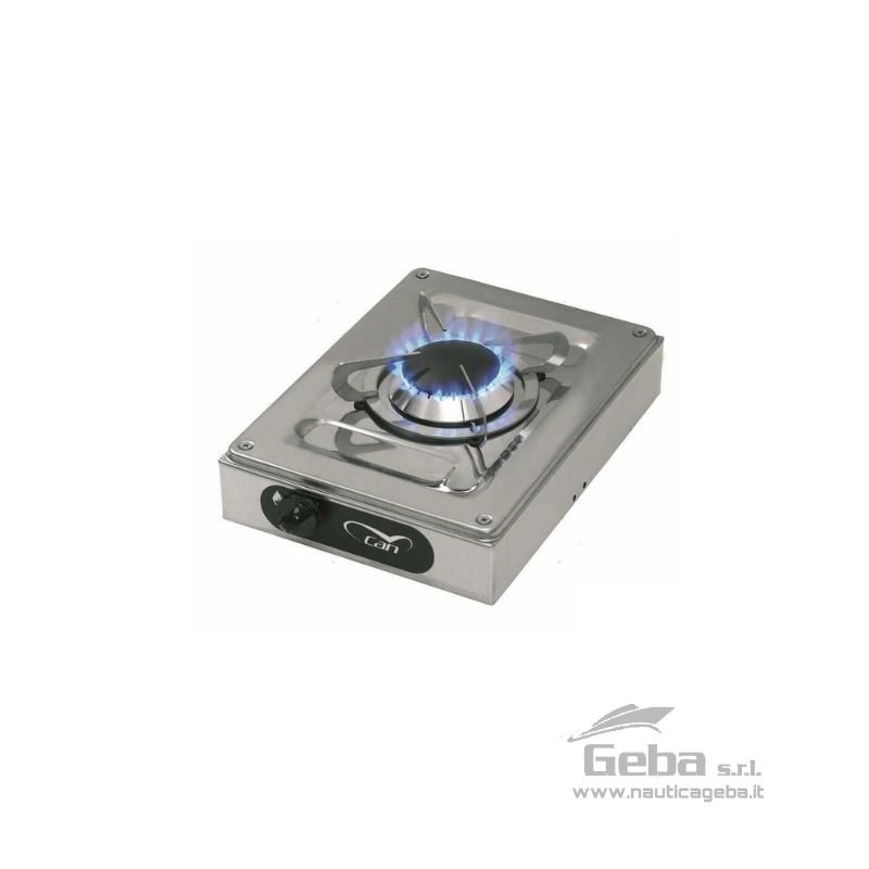 Fornelli in Acciaio Inox con termosicurezze. FORNELLO 1 FUOCO HOTTY1