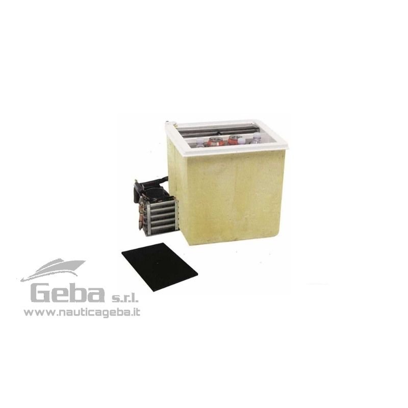 Frigorifero a pozzetto con compressore esterno Danfoss bitensione 12/24V.
Consumo 31W. FRIGO A POZZETTO TL40L