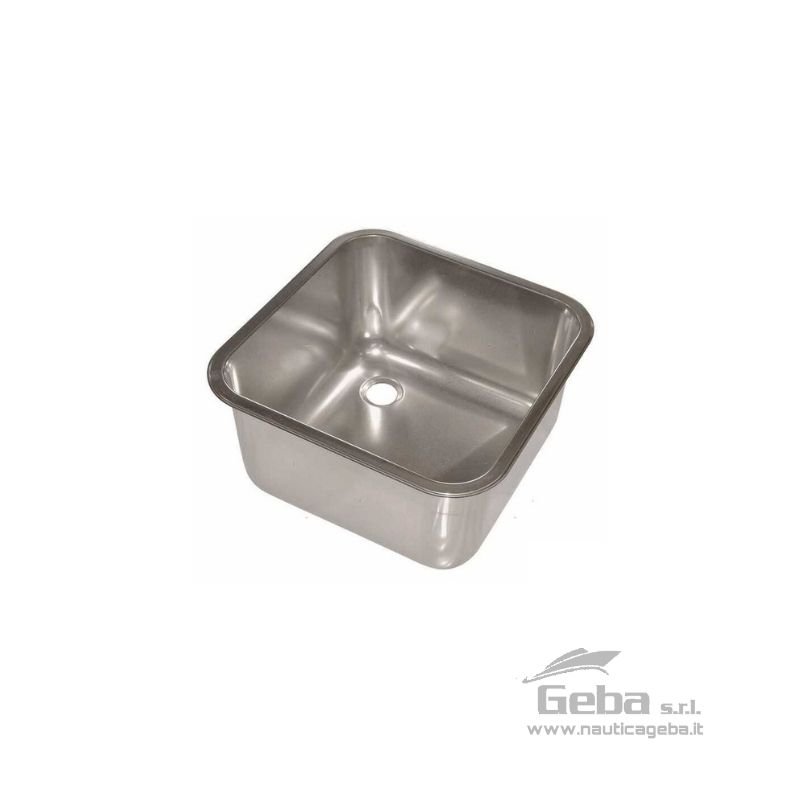 LAVELLO RETTANGOLARE INOX 180 200