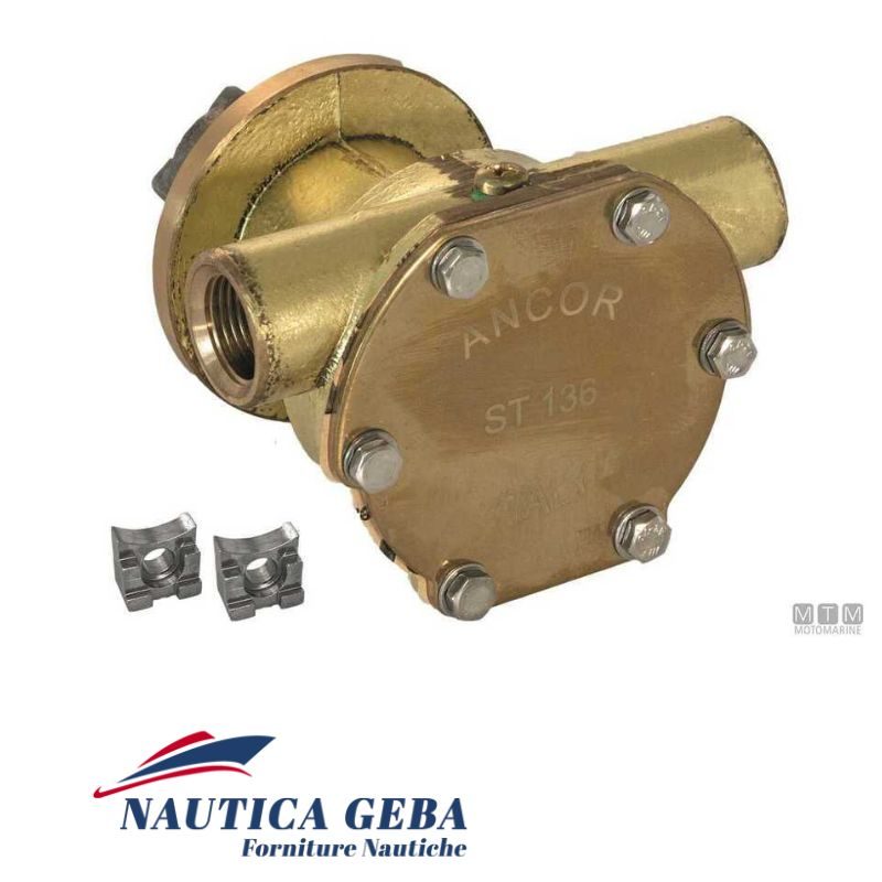 pompa flangiata ancor st 136 raffreddamento motori marini Vetus K pompa flangiata ancor st 136 raffreddamento motori marini Vetus K