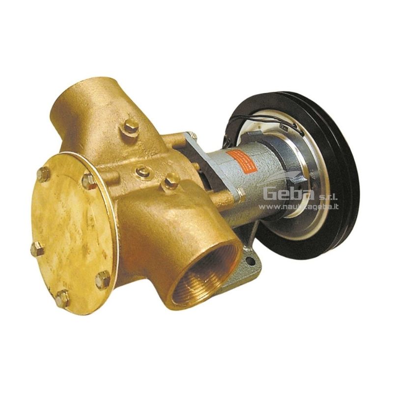 pompa Johnson F9B-5600-2" con frizione elettromagnetica per raffreddamento motori marini barca. pompa Johnson F9B-5600-2" con frizione elettromagnetica raffreddamento motori marini barca