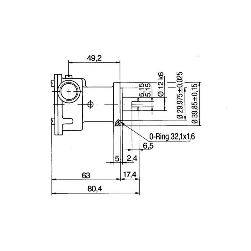 scheda tecnica montaggio pompa flangiata ancor st 114 raffreddamento motori marini Volvo Penta, Nanni, Ruggerini e Bukh scheda tecnica montaggio pompa flangiata ancor st 114 raffreddamento motori marini Volvo Penta Nanni Ruggerini Bukh