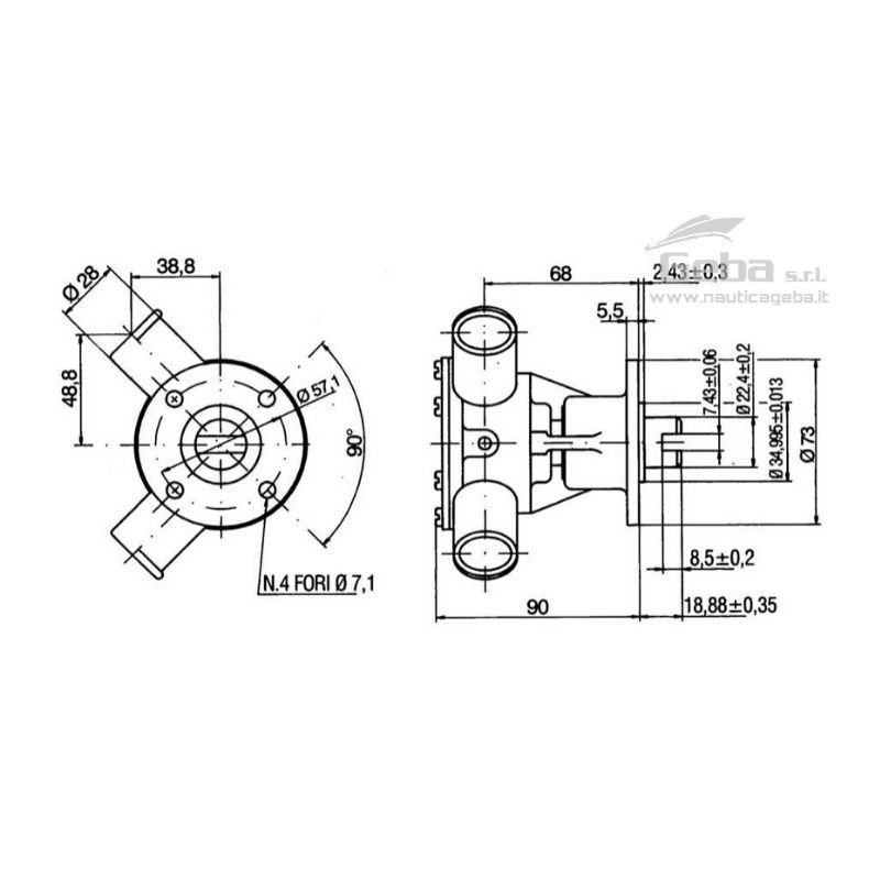 scheda tecnica montaggio pompa flangiata ancor st 149 raffreddamento motori marini scheda tecnica montaggio pompa flangiata ancor st 149 raffreddamento motori marini