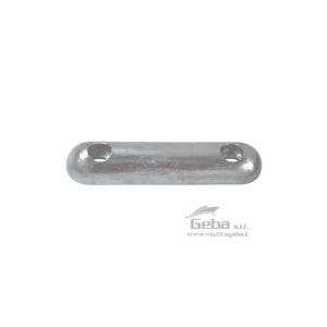 Anodo a piastra per carene. fairline 4 zinco
