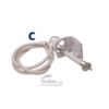 Kit doccia Uni-S per barca completo di doccetta e tubo 4 m