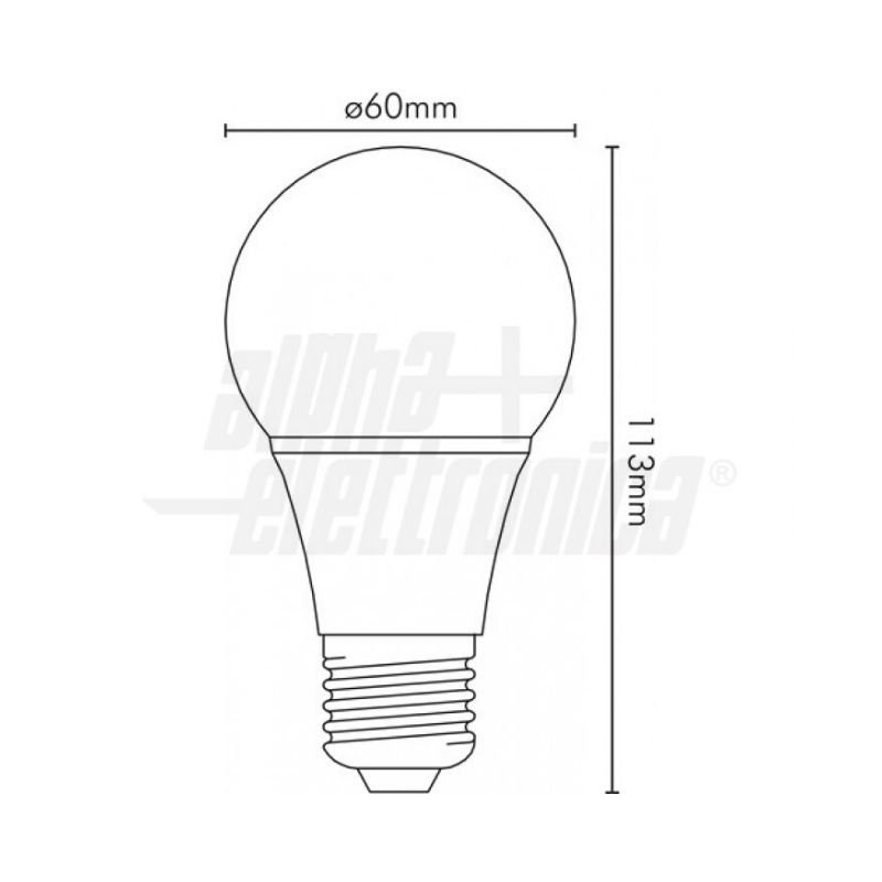Lampadina-a-Led-E27-10W-12Vdc-24Vdc-Bianco-naturale-Bianco-caldo