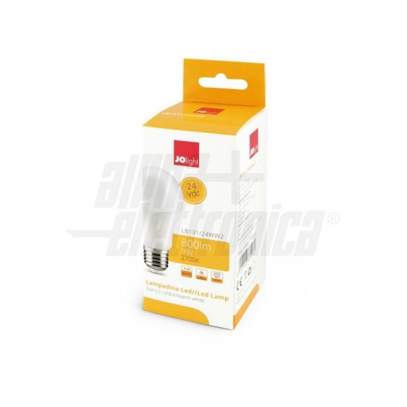 Lampadina-a-Led-E27-10W-12Vdc-24Vdc-Bianco-naturale-Bianco-caldo