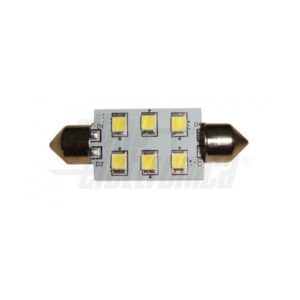 Lampadina-a-Led-a-siluro-SV8,5-1,5W-10-30Vdc-Bianco-freddo