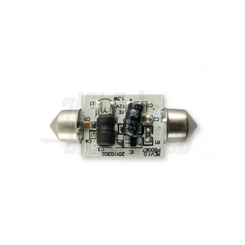 Lampadina-a-Led-a-siluro-SV8,5-1,5W-10-30Vdc-Bianco-freddo
