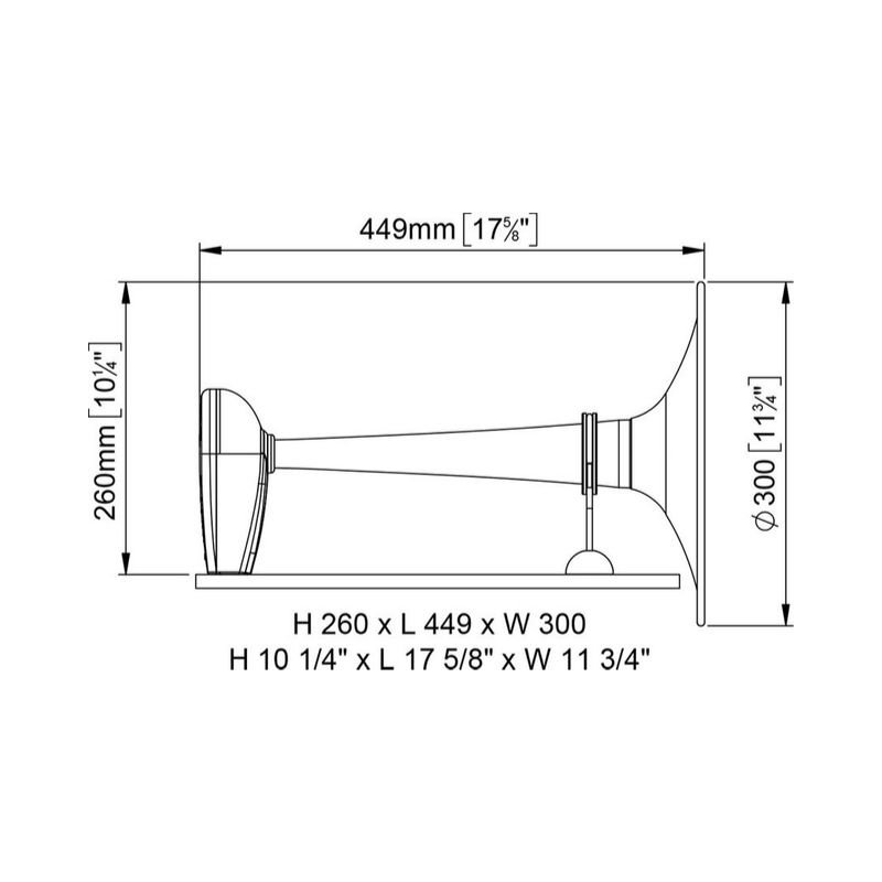 PW3-BB-fischio-verniciato-bianco-20-75 m-ø-300-mm-Elettrovalvola