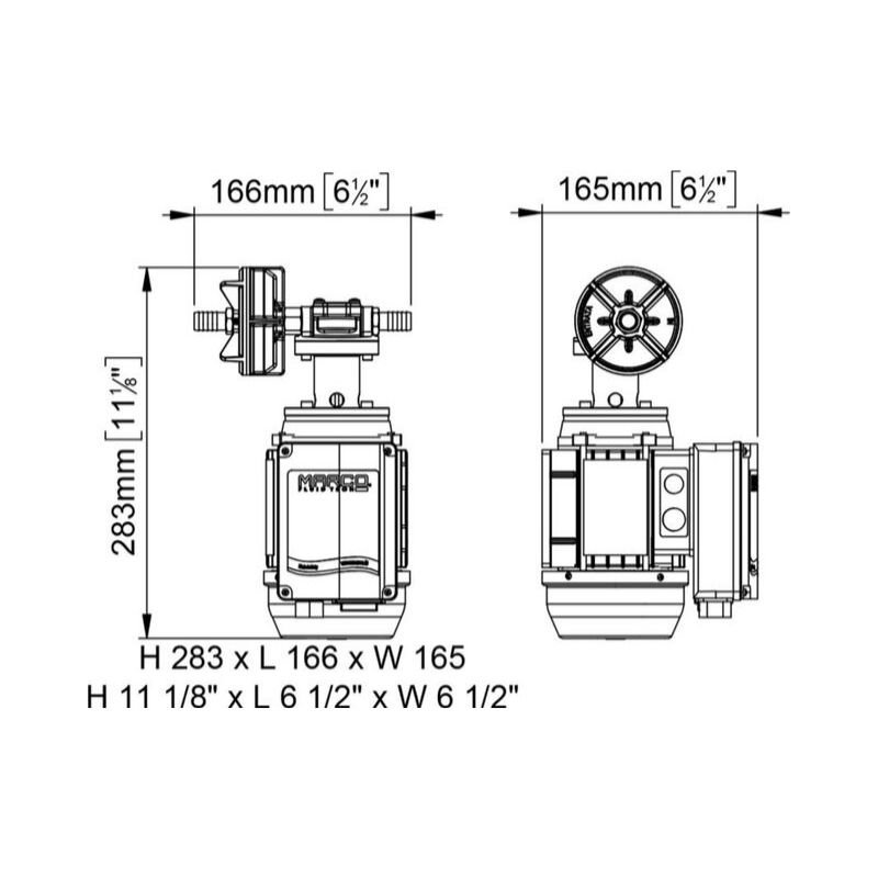 UP3AC-230V-50-Hz-pompa-ad-ingranaggi-in-bronzo-10-lmin-elettropompa-autoadescante-trovaso-liquidi