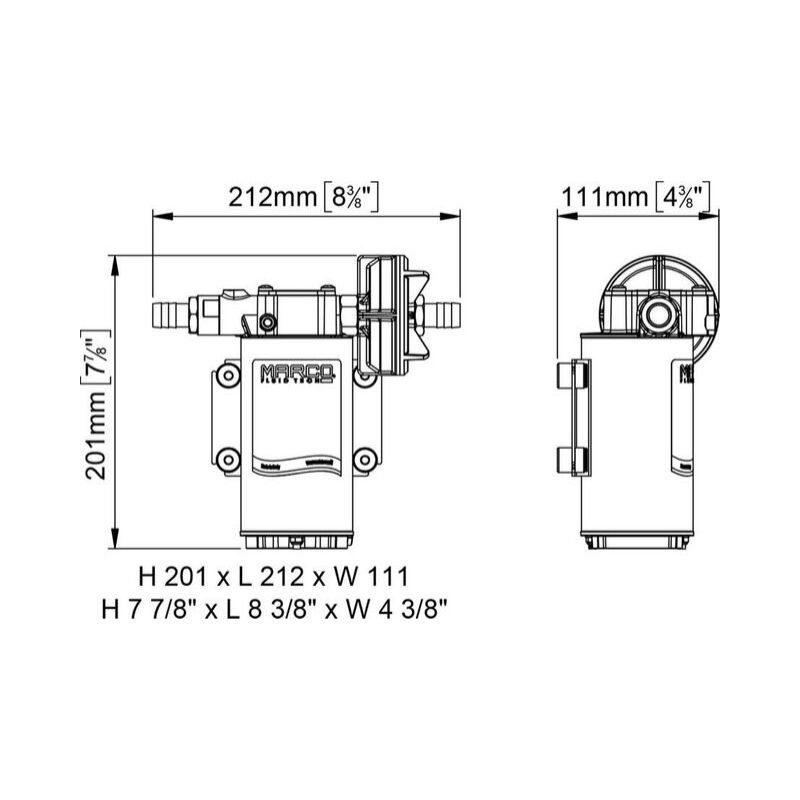 UP6-PV-pompa-ad-ingranaggi-in-PTFE-26-l-min-con-valvola-n-rit-non-ritorno