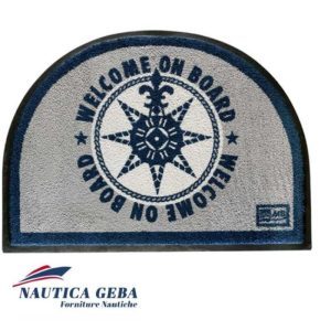 Tappetino antiscivolo da barca Marine Business 70 x 50 cm blu