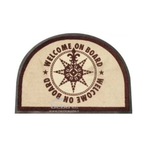 Tappeto antiscivolo per barca Marine Business 70 x 50 cm marrone