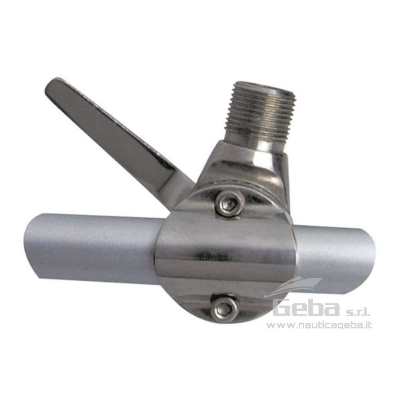 base a morsetto in acciaio inox